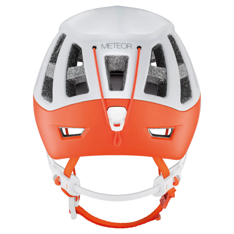 Petzl Meteor Helmet Red/Orange - Back View