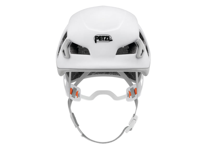 Petzl Meteora Women's Helmet White/Grey - Back View