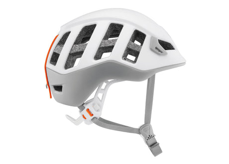 Petzl Meteora Women's Helmet White/Grey - Side View