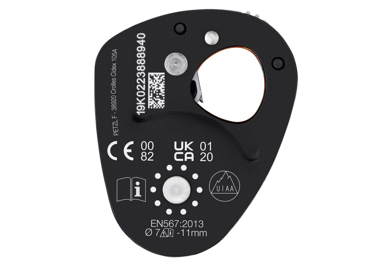 Petzl Micro Traxion Pulley - Back View