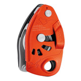 Petzl Neox Belay Device Orange - Front