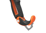 Petzl Nomic Ice Tool - Lower Handle Close Up with Hook