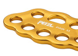 Petzl Paw Rigging Plate M - Recessed centre protects markings for lasting durability