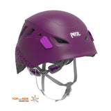 Petzl Picchu Helmet Violet - Front Angled View