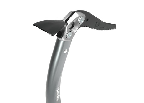 Petzl Quark With Adze Ice Tool - Steel Spike Back