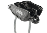 Petzl Reverso Belay-Rappel Device Grey - Back Angle