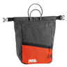 Petzl Sakab Chalk Bag Outdoor Action Grey - Front View