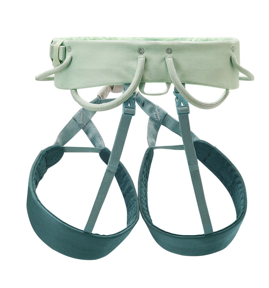 Petzl Selena Women's Climbing Harness Jade Green - Back View
