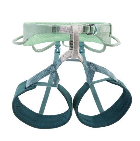 Petzl Selena Women's Climbing Harness Jade Green - Front View