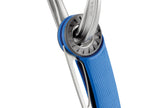 Petzl Spatha Knife Outdoor Action Blue - Carabiner hole for easy harness attachment