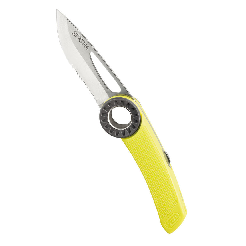 Petzl Spatha Knife Outdoor Action Yellow - Product Overview