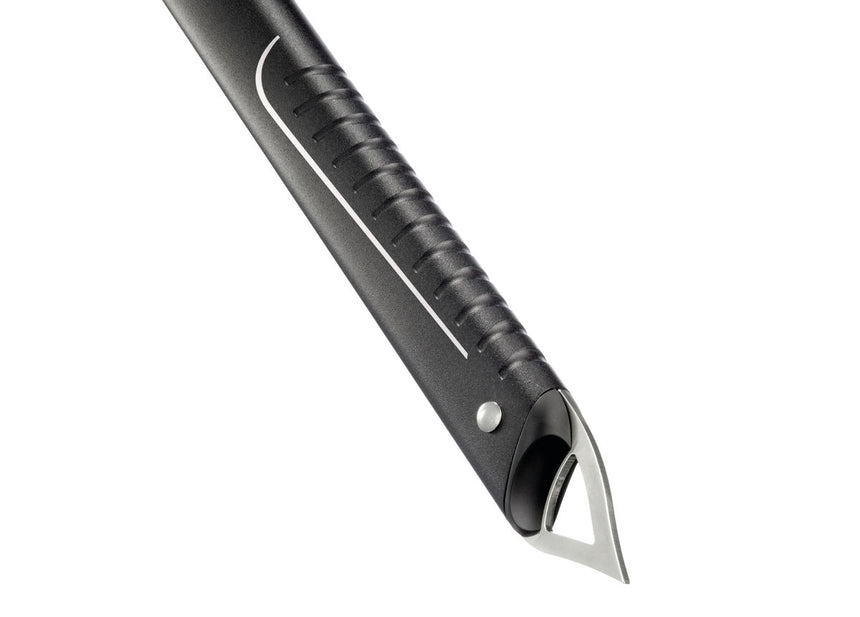 Petzl Summit Ice Axe - Handle cut into shaft for improved grip