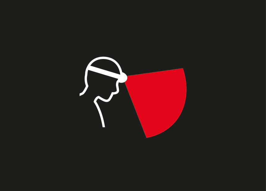 Petzl Swift RL Headlamp - Red Lighting