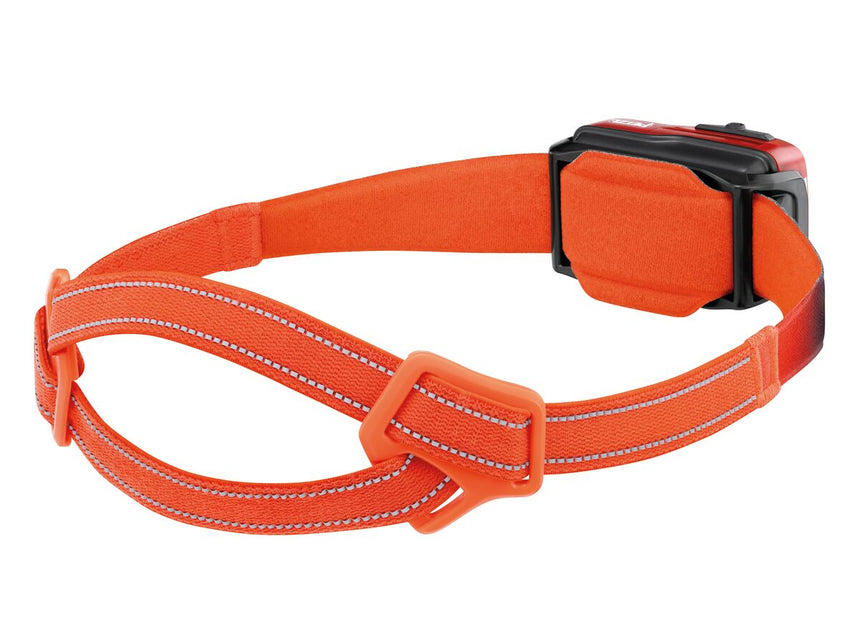 Petzl Swift RL Headlamp Orange - Front View Orange - Back View