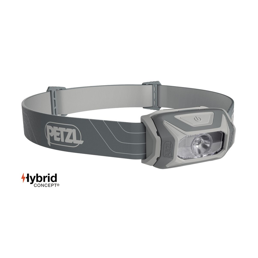 Petzl Tikkina® 300 Headlamp Gray - Front Angle