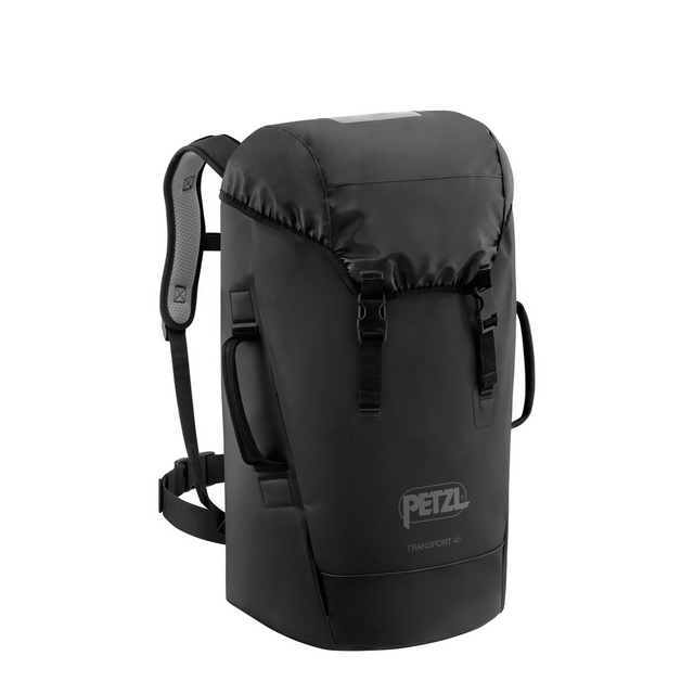 Petzl Transport 45 Backpack Black - Front Angle