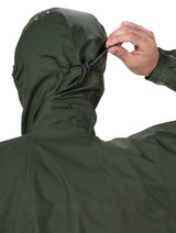 Ronhill Men's Tech GORE-TEX Mercurial Jacket 2 in Kelp/Zest - hood detail