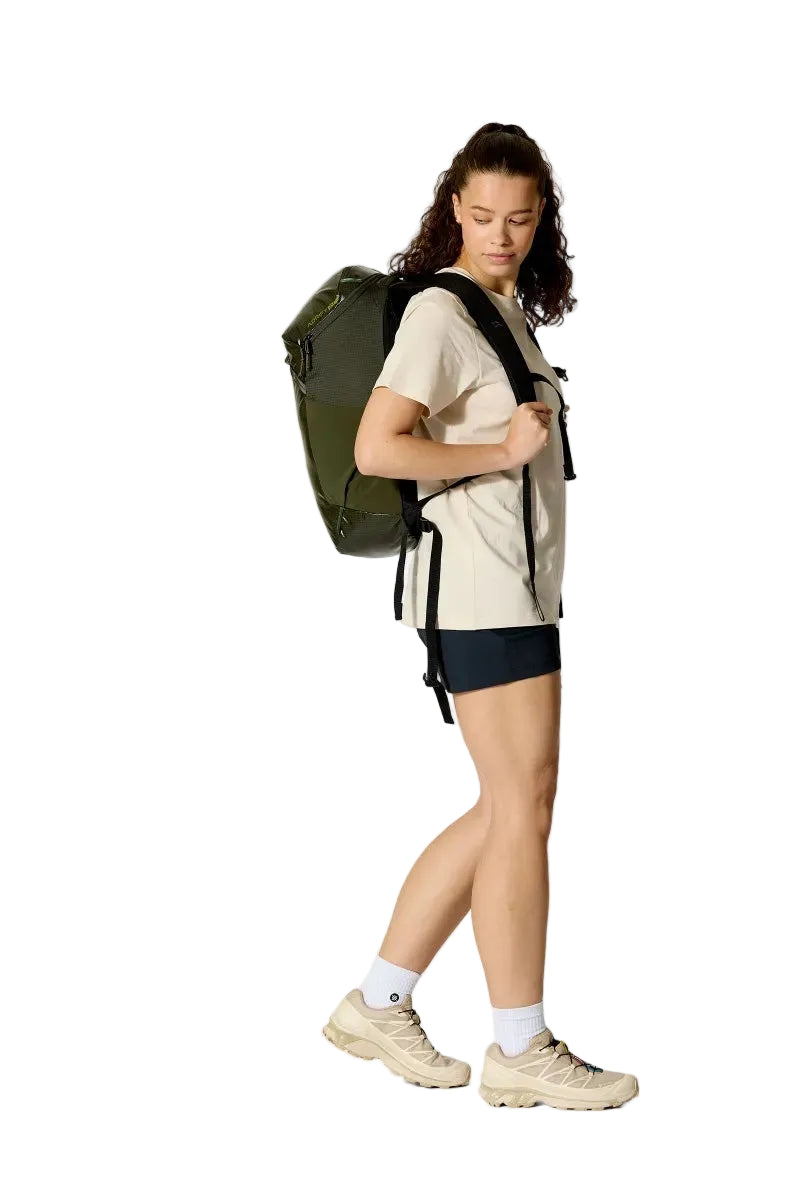 Rab Adrift 24L Day Pack in Army - On Model Back View