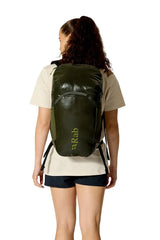 Rab Adrift 24L Day Pack in Army - On Model Front View Alt