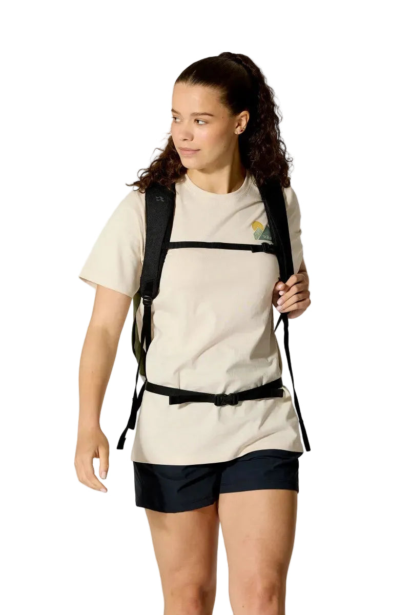Rab Adrift 24L Day Pack in Army - On Model Side View