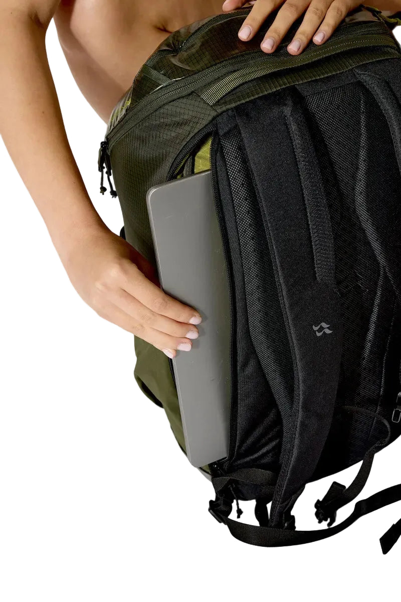 Rab Adrift 24L Day Pack in Army - Organisation Pocket Detail