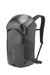 Rab Adrift 24L Day Pack in Black - Front View