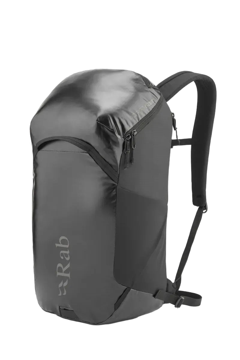 Rab Adrift 24L Day Pack in Black - Front View