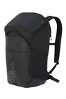 Rab Adrift 30L Day Pack in Black - Front View