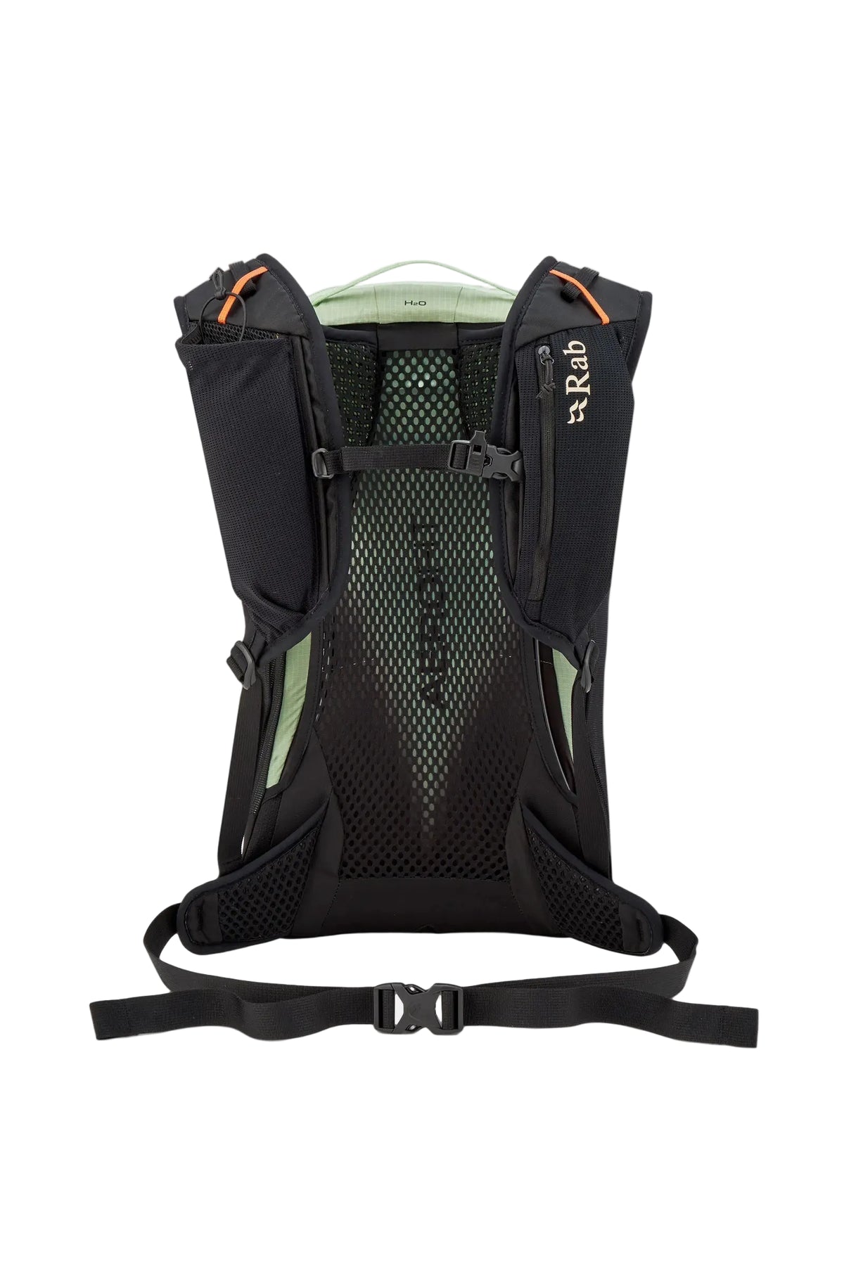 Rab Airox 18L Day Pack in Fig Green/Black - Back System Detail