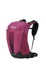 Rab Airox 18L Day Pack in Mulberry - Front View