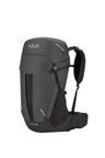 Rab Airox 30 Day Pack in Black - Front View On Model