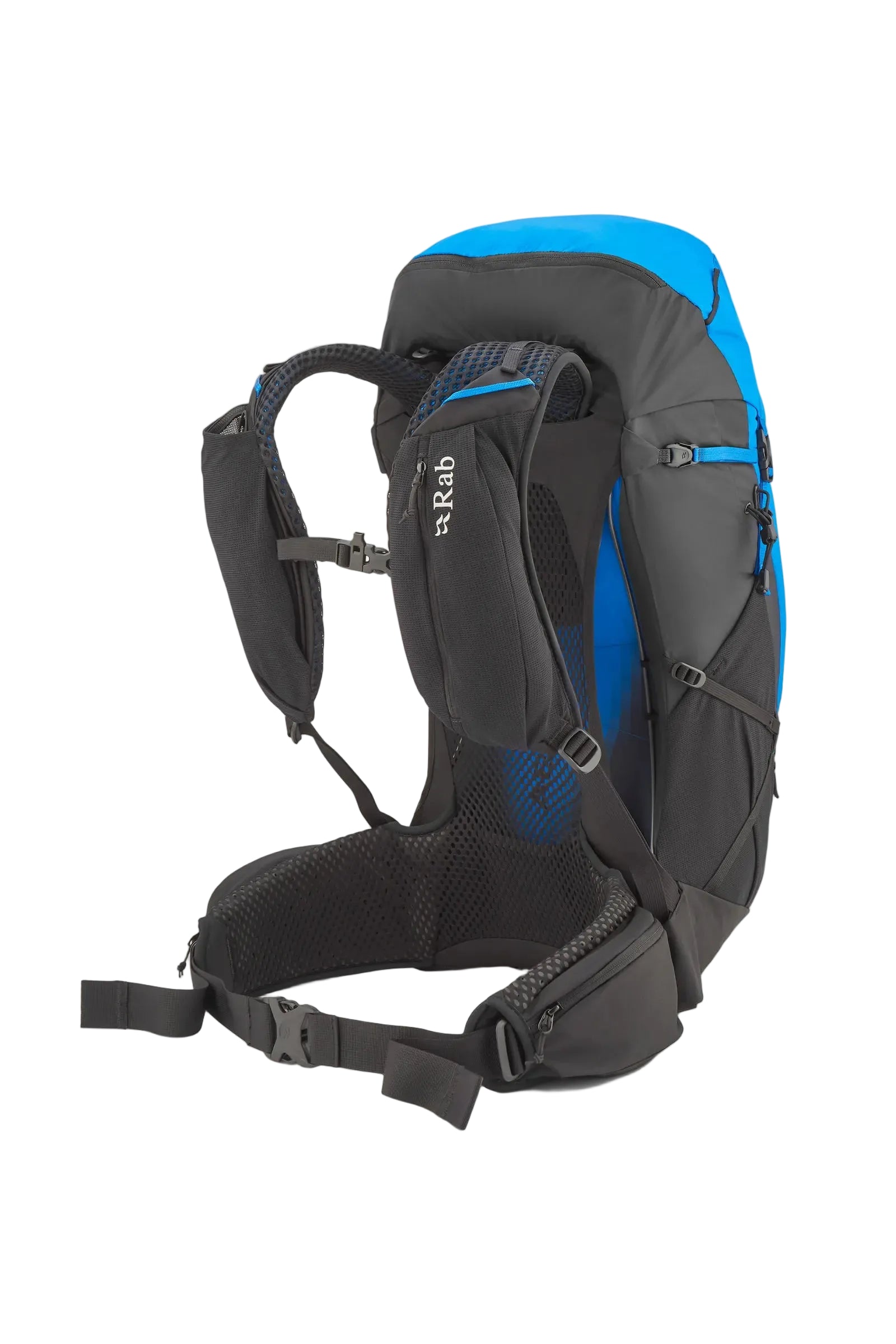 Rab Airox 30 Day Pack in Maya Blue/Black - Hipbelt Detail