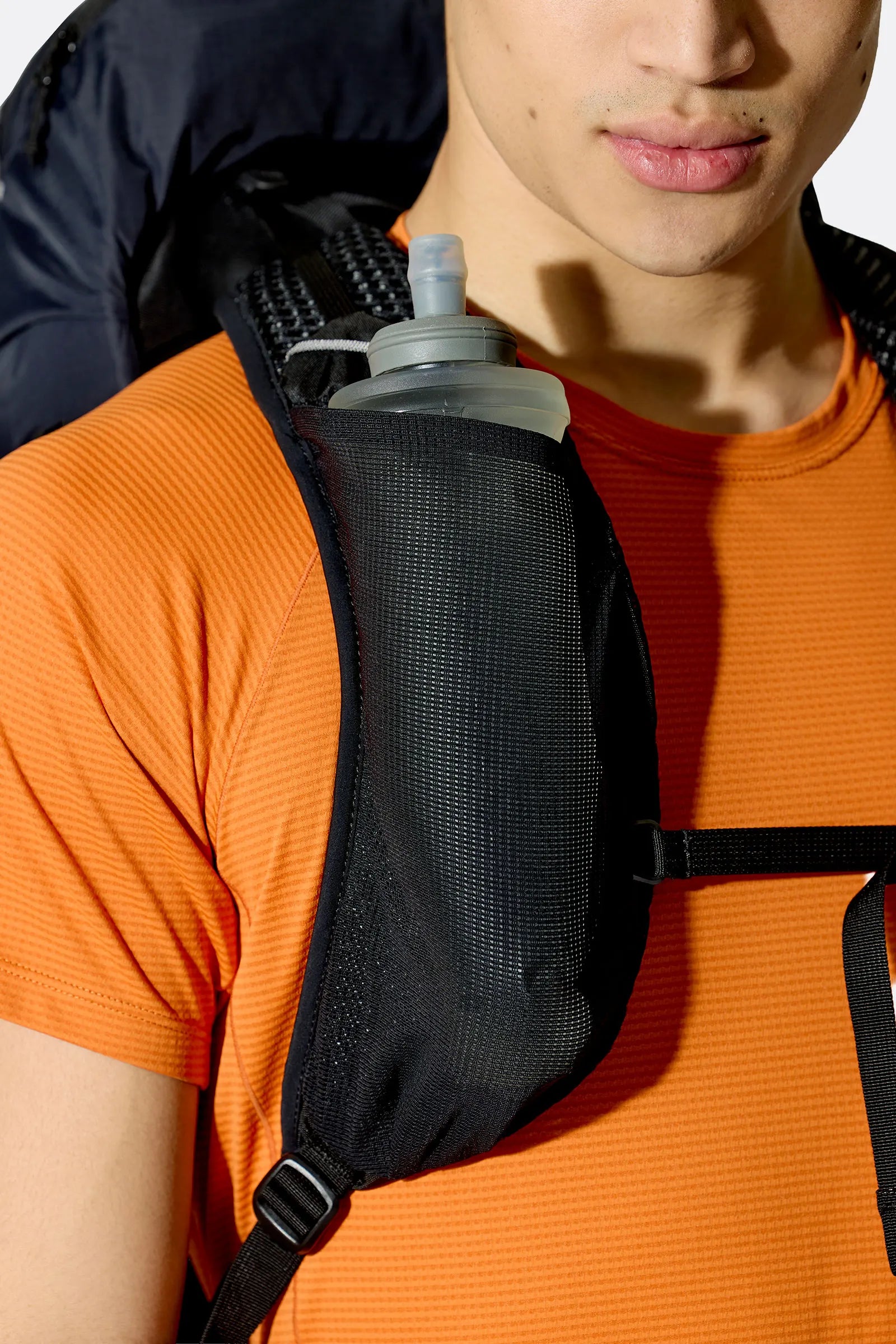 Rab Airox 36L Day Pack in Black - Shoulder Strap Detail
