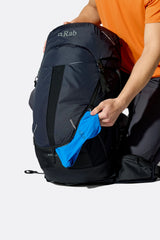 Rab Airox 36L Day Pack in Black - Soft Flask Detail