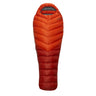 Rab Alpine 200 Sleeping Bag in Firecracker - Flat