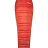 Rab Alpine Down Sleeping Bag (0°C/32F) in Dark Horizon/Tuscan Red - front