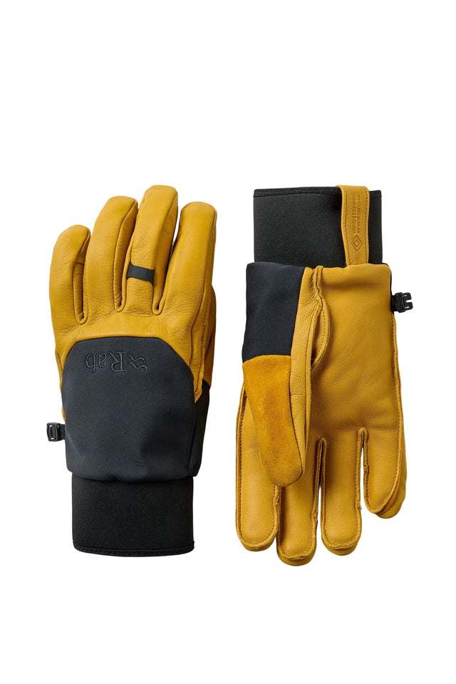 Rab Analyst Windstopper Gloves in Black - front