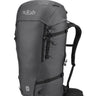 Rab Ascendor 45L Mountain Pack in Black - Front View
