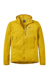 Rab Men's Ascendor Light Hoody in Dark Pollen - front