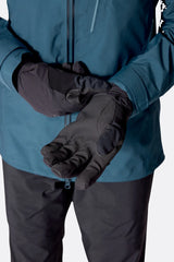 Rab Cresta GORE-TEX Gloves in Black - Worn Back