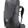Rab Exion 55L Hiking Pack in Anthracite/Graphene - Front View
