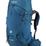 Rab Exion 55L Hiking Pack in Tempest Blue - Front View