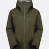 Rab Firewall Mountain Waterproof Jacket in Olive - front