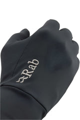 Rab Flux Liner Gloves in Beluga - Cuff Detail
