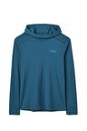 Rab Force Hoody in Tempest Blue - front