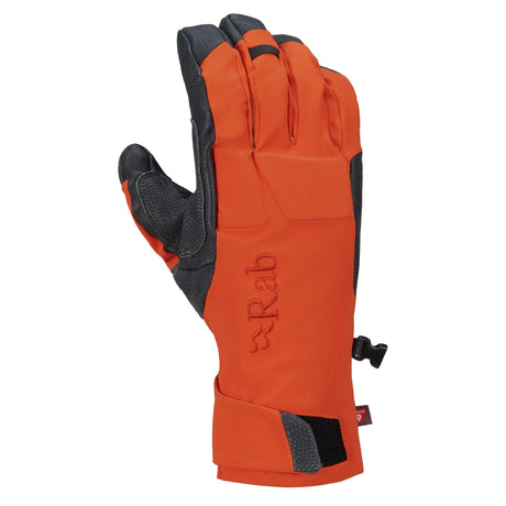 Rab Fulcrum GORE-TEX Gloves in Firecracker - front