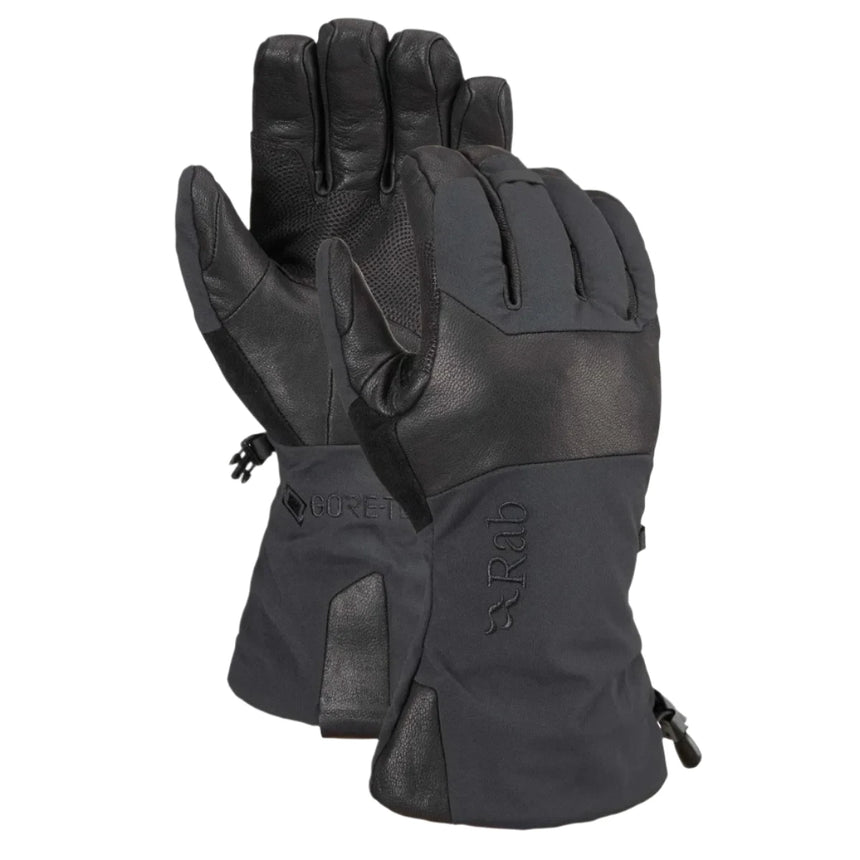 Rab Guide 2 GORE-TEX Gloves in Black - front