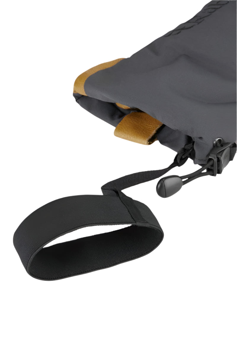 Rab Guide 2 GORE-TEX Gloves in Black - leash detail