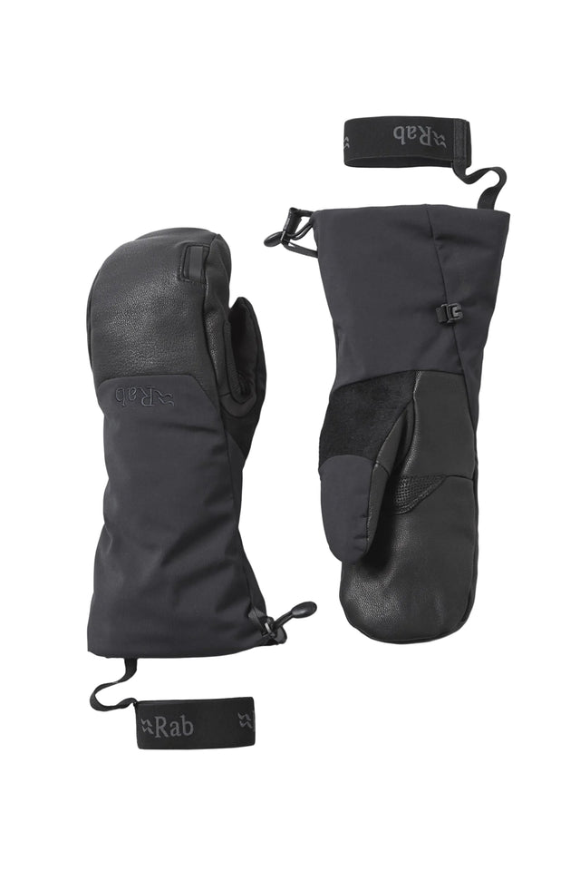 Rab Guide GORE-TEX Mitts in Black - front