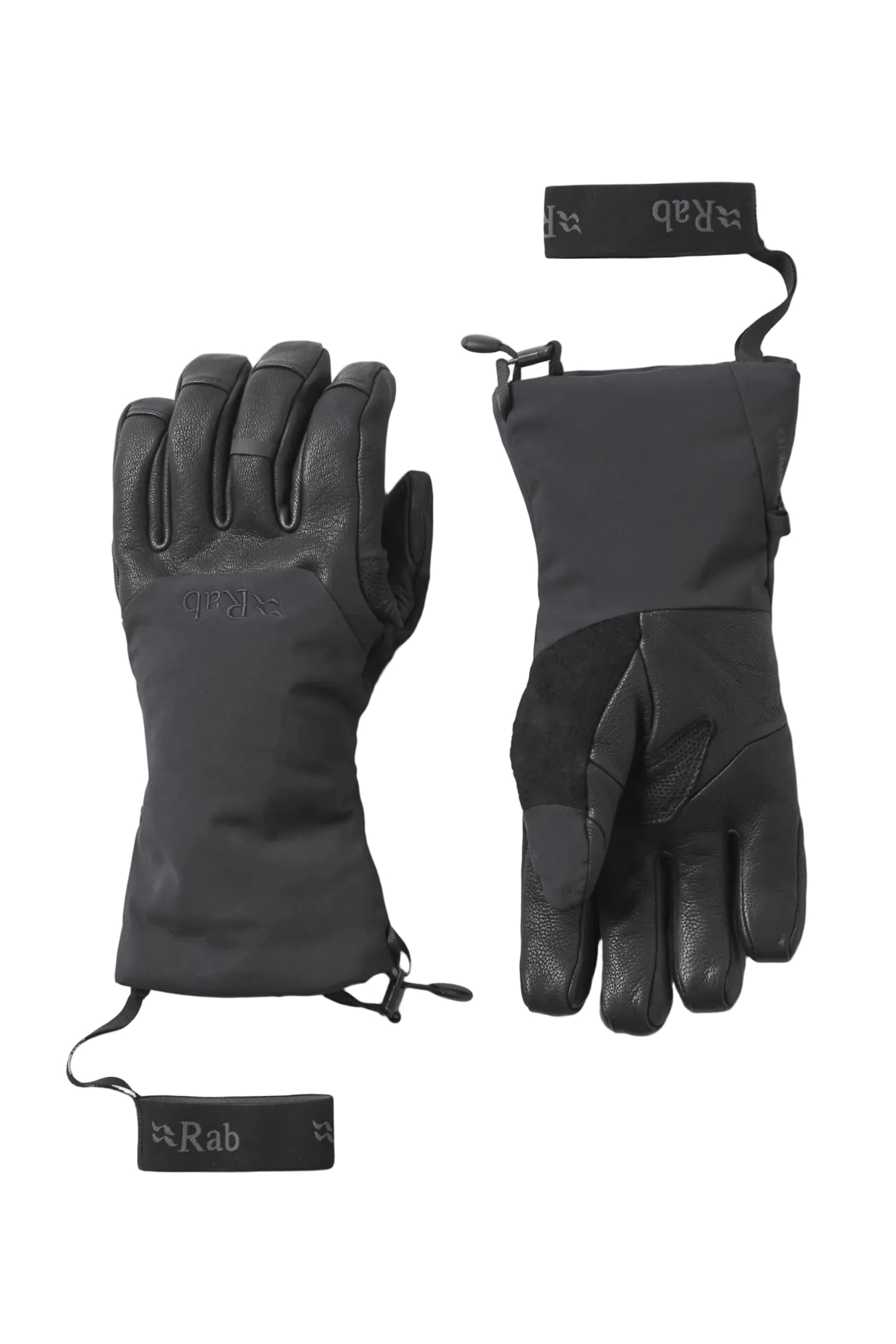 Rab Guide GTX Gauntlets in Black - front